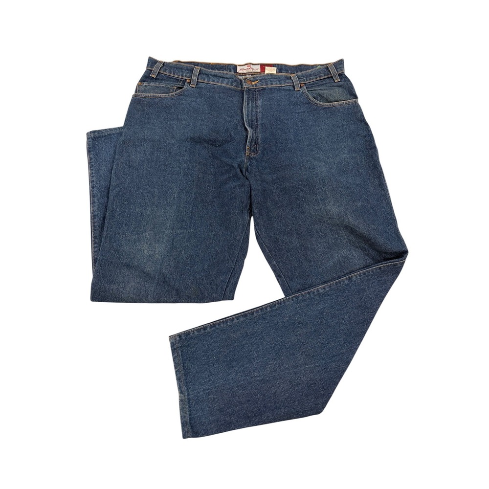 Vintage Levis 545 Loose Fit Jeans Mens 42x32‎ Blue Denim Made in USA Orange Tab